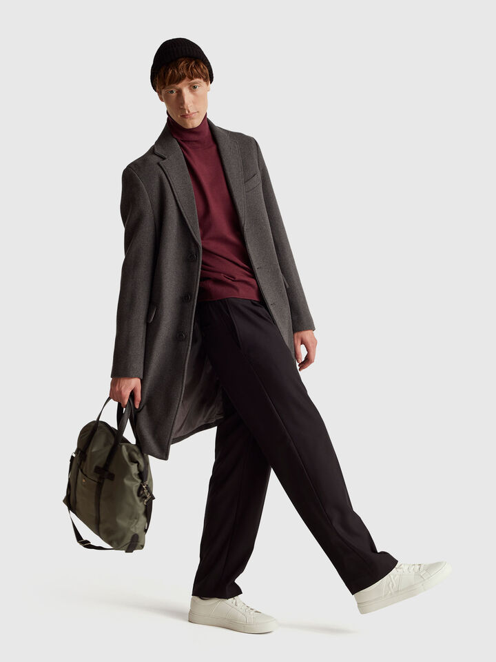 TURTLE NECK SWEATER Men image number 3